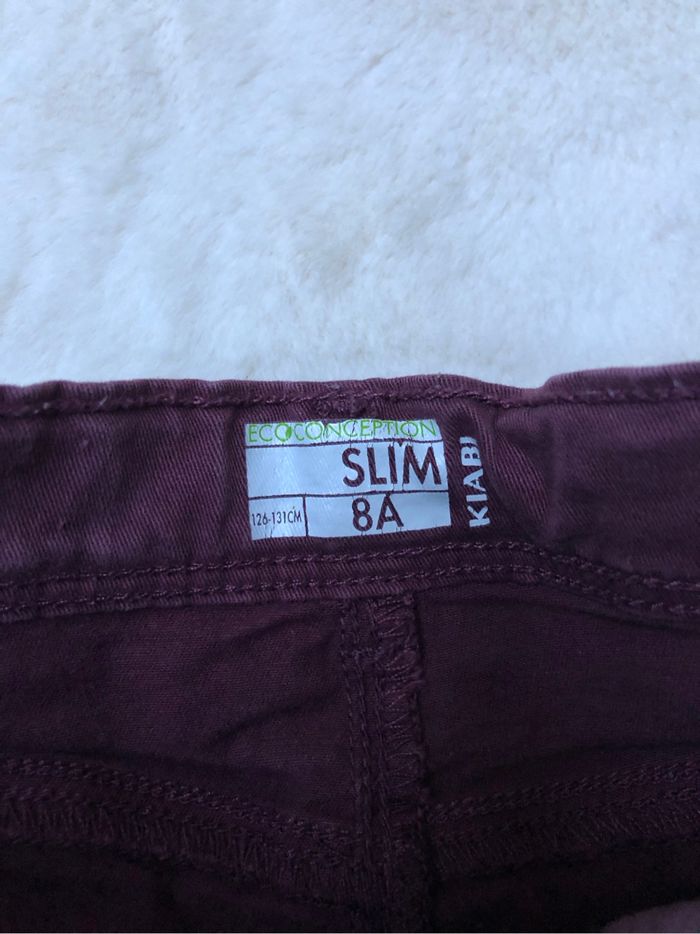 Jeans slim Kiabi 8 ans - photo numéro 3