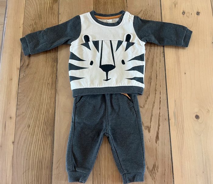 👶 Ensemble jogging Orchestra 6 mois garçon