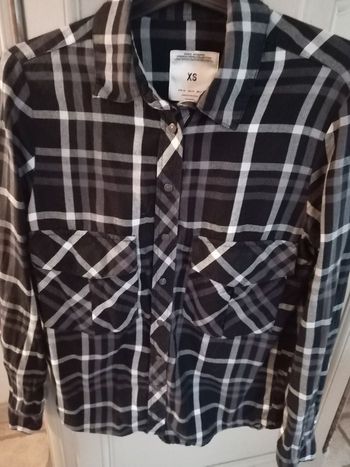 Chemise Zara femme à carreaux 