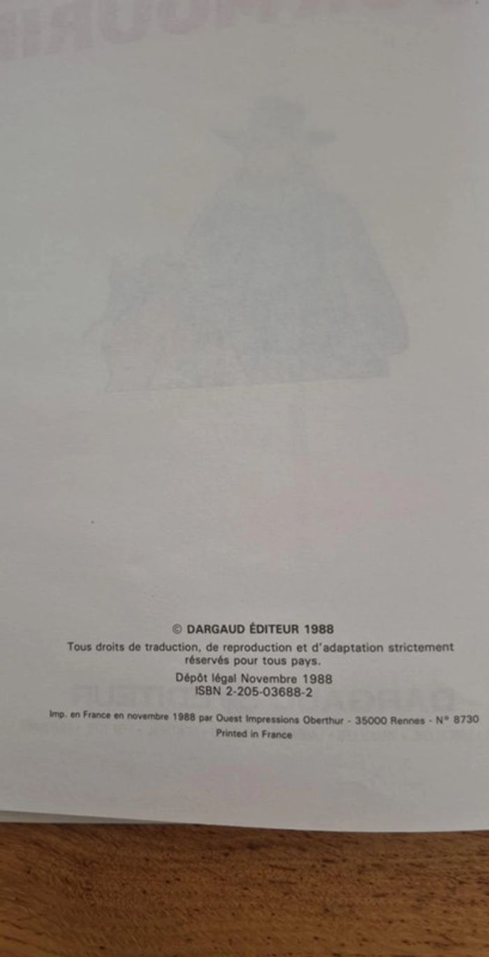 BD Durango une raison pour mourir 1988 - photo numéro 3