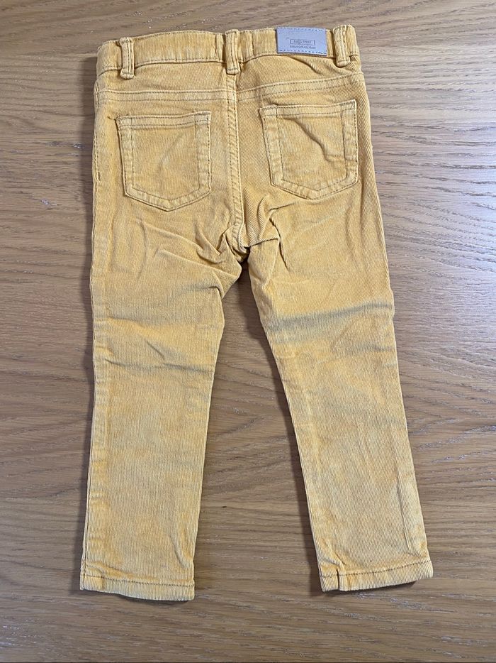 Mango Pantalon velours moutarde Taille 18/24 mois - photo numéro 6