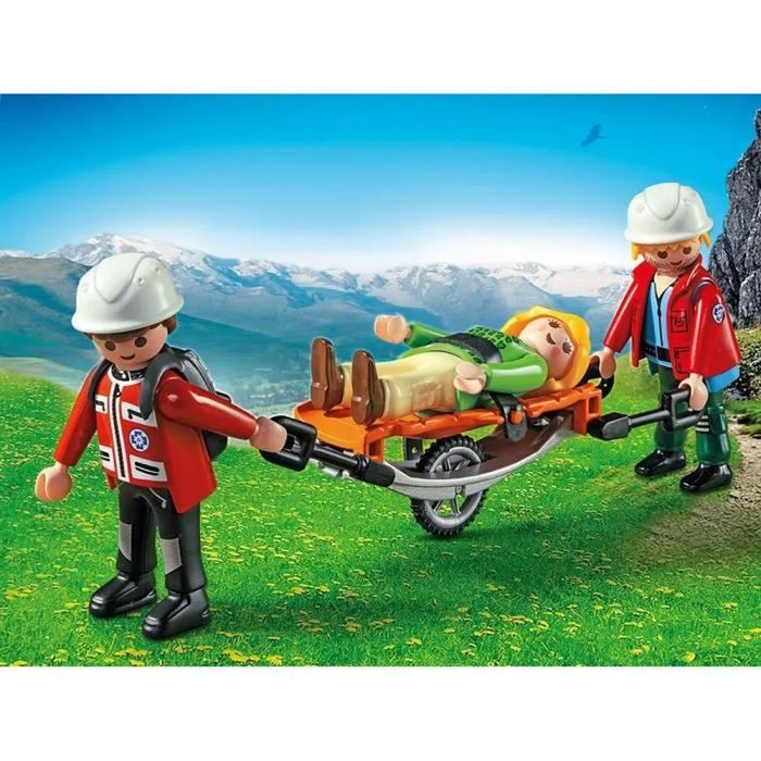 PLAYMOBIL Country 5430 Secouristes avec Brancard - photo numéro 3