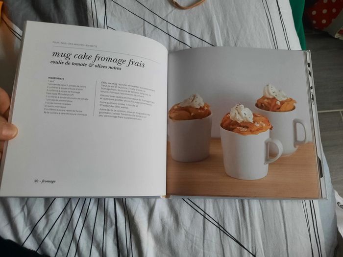 Livre de cuisine Mug cake salés neuf - photo numéro 3