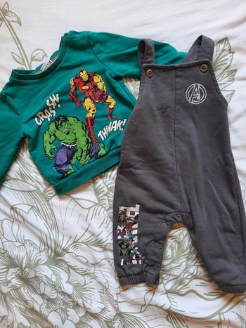 Ensemble Marvel 6/9mois