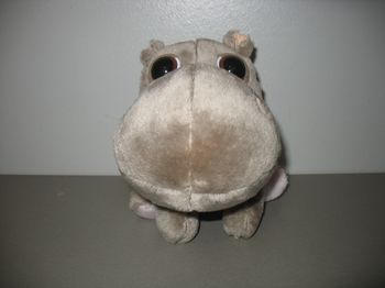 PELUCHE : HIPPOPOTAME  "BIG HEADZ" - n°17