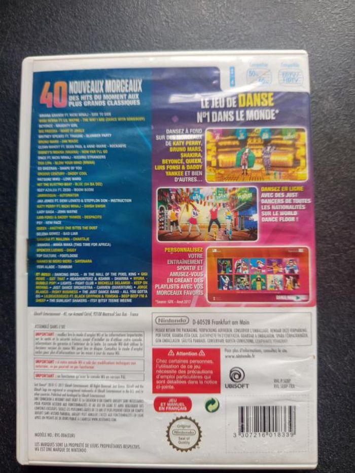 Nintendo - Wii - Just dance 2018 - photo numéro 2