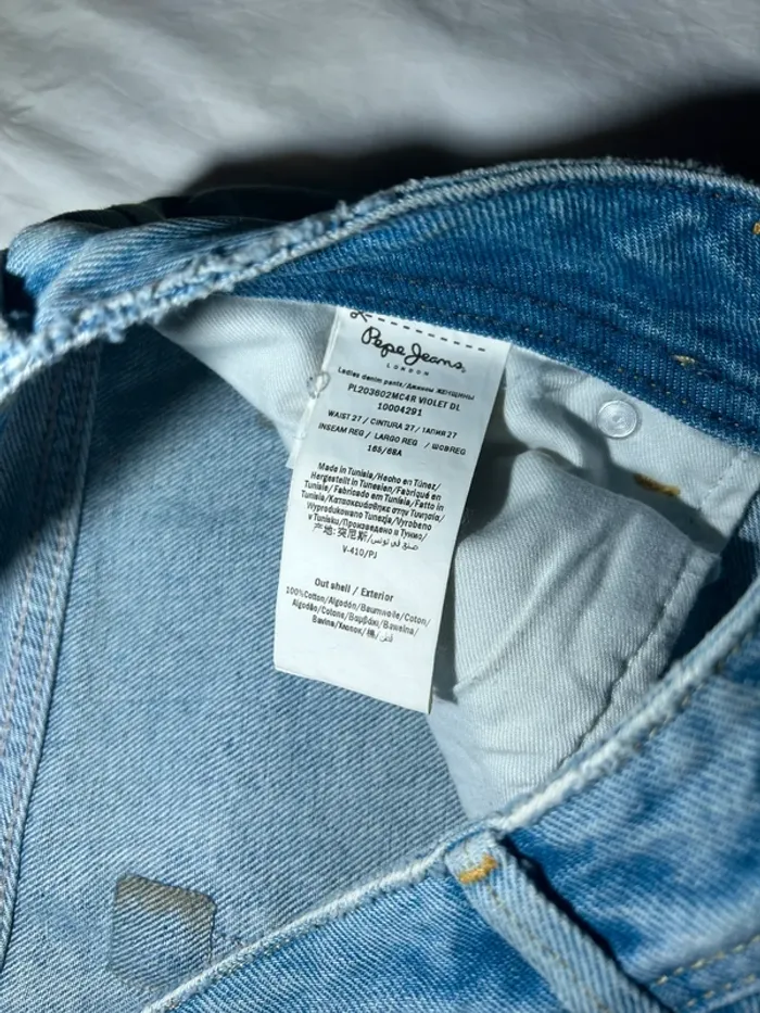 Jean édition limité pépé jeans x dua lipa - photo numéro 7