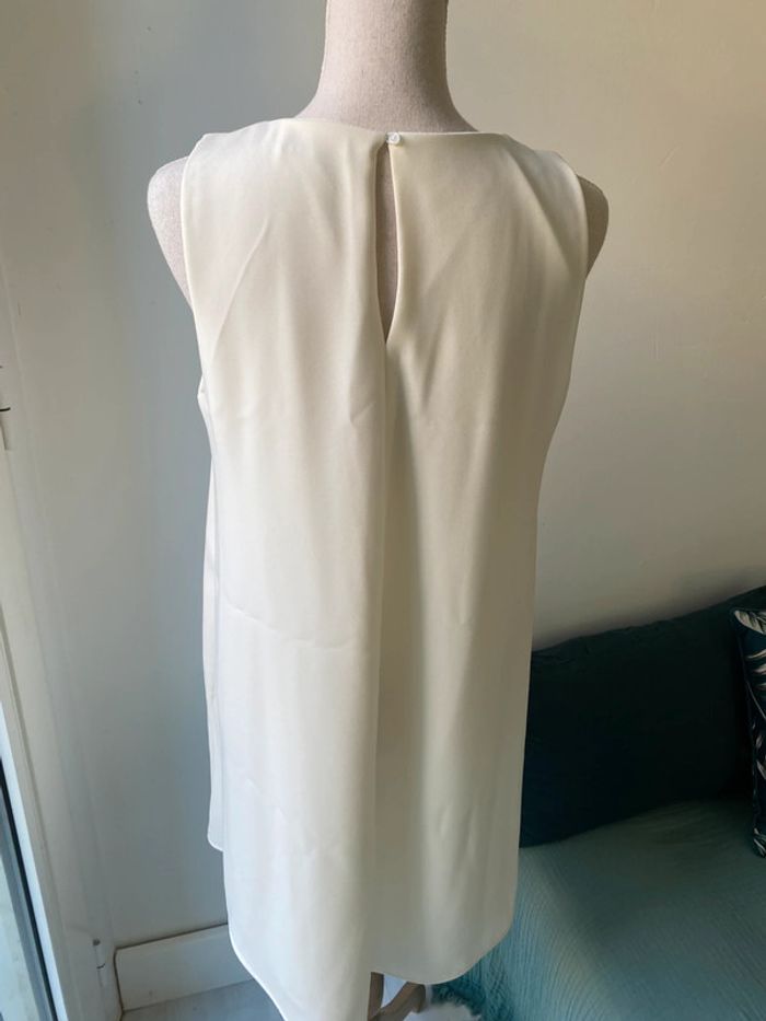 Robe blanche Zara taille L - photo numéro 2