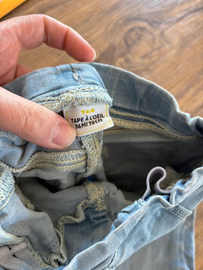 Jegging bleu Tape à l’œil 36 mois - photo numéro 3