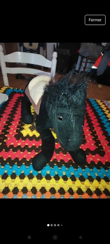 Très belle peluche cheval j1