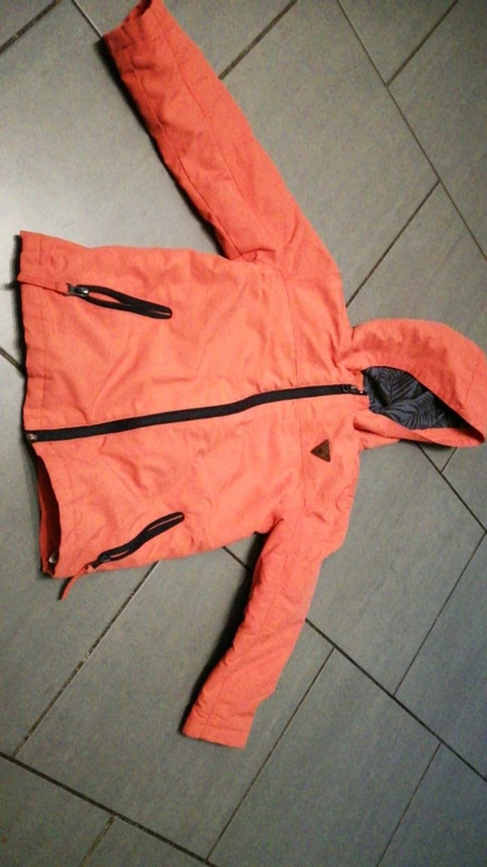 Imperméable fille corail Gémo 6 ans