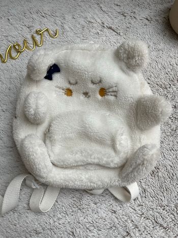 Sac à dos chaton crème - Sergent major