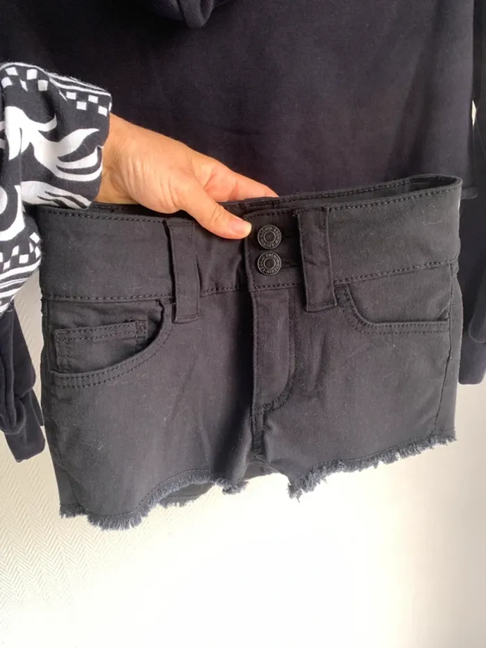 Ensemble sweat + short en jeans | neuf avec étiquette - photo numéro 7