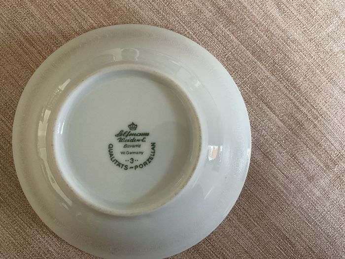 Lot vintage de 8 coupelles plus 1 saladier porcelaine Seltmann weiden - photo numéro 6