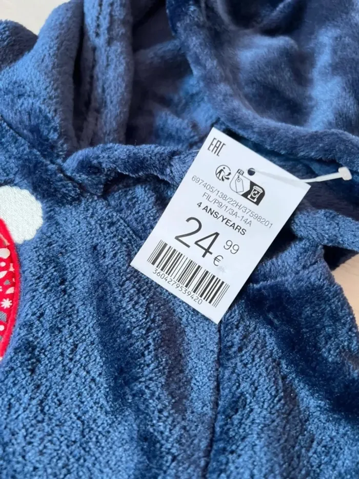 Sweat hiver chaud polaire Okaïdi 4 ans neuf - photo numéro 4