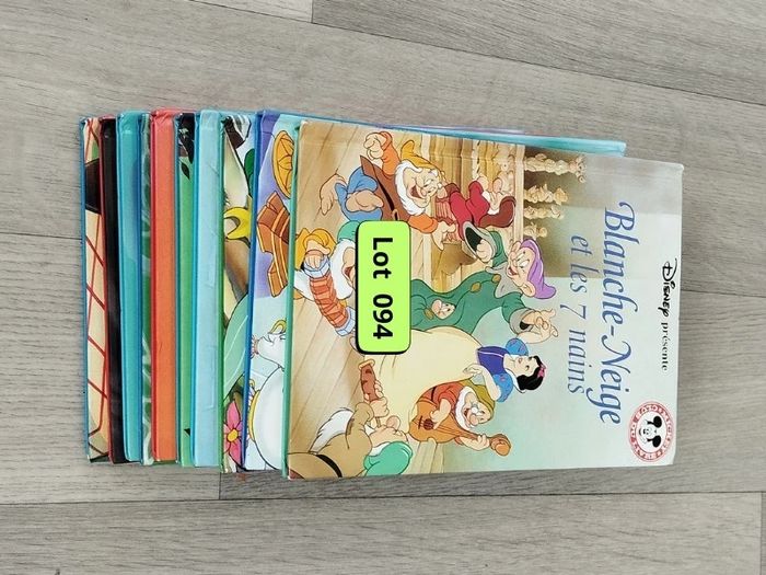 Lot de 10 tomes Disney club du livre années 1999 à 2004 L094  7607046758