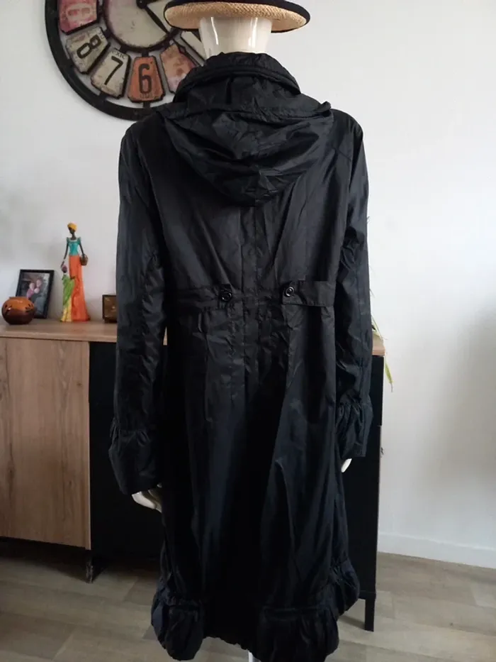 Long manteau noir T.40 - photo numéro 6