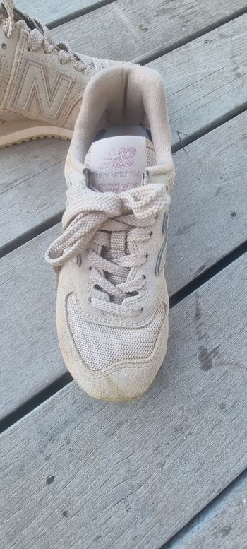 Baskets beige new balance 37