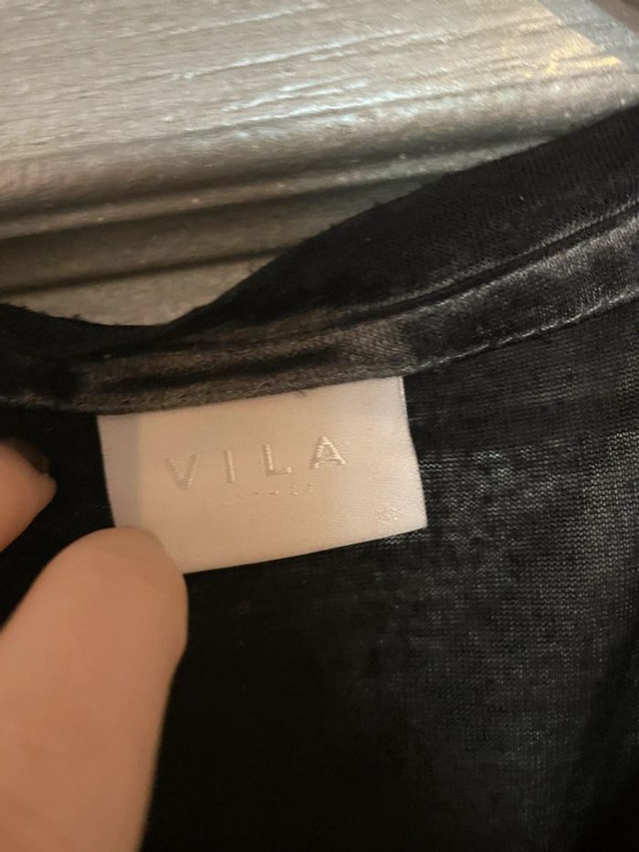 Très beau top manches longues transparent 🥰 villa paris taille 36 - photo numéro 4