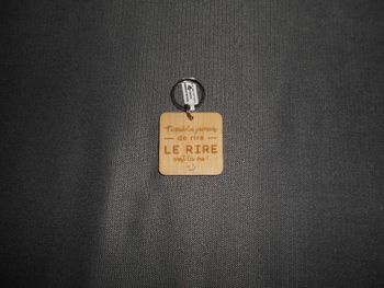 Porte-clé message neuf