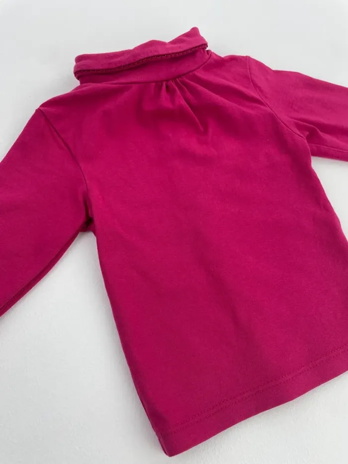 Tee-shirt manches longues - Kiabi - 1 mois (52-55 cm) - photo numéro 3