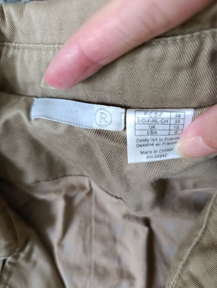Trench beige la redoute taille 38 - photo numéro 5