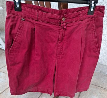 Short bordeaux Lacoste T44