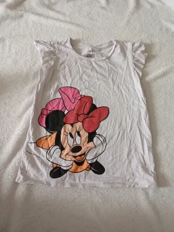 T-shirt blanc Minnie 9 ans C&A