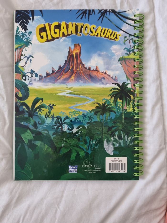 Cahier de texte gigantosorus - photo numéro 2