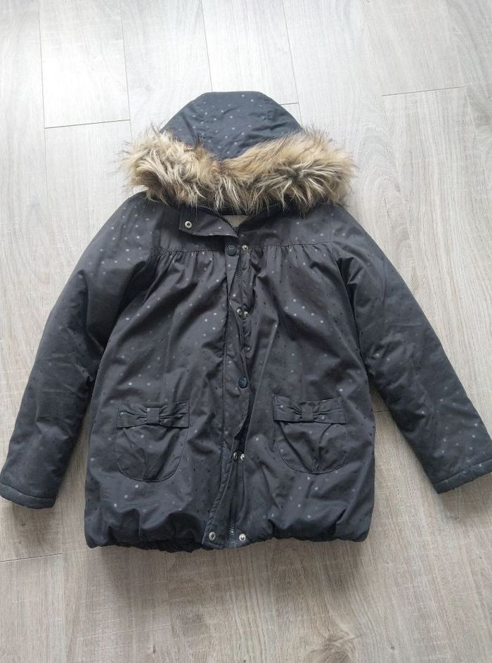 Blouson anthracite fille