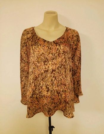 Magnifique blouse léopard Promod