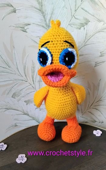 Caneton de Pâques au crochet 
