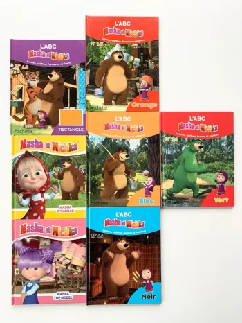Lot de livres 7 📚 Masha et michka