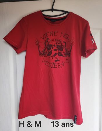 T-shirt garçon,  13 ans 