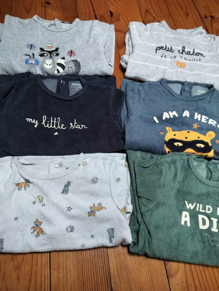 Lot de 6 pyjamas 18 mois