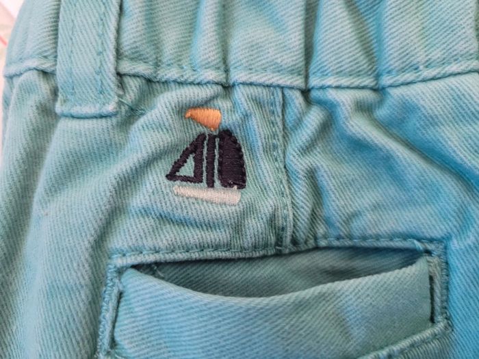 Ensemble t-shirt body + short 6 mois - photo numéro 16