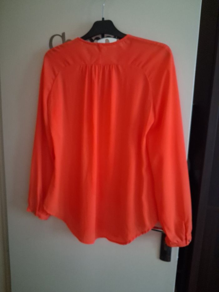 Blouse fluide #Pimkie orange taille 36 - photo numéro 2