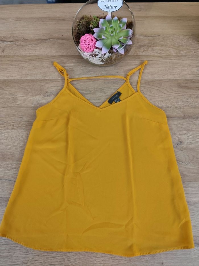 Débardeur jaune