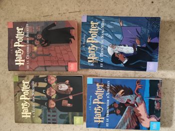 4 tomes harry potter