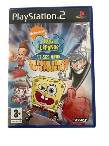 Jeu vidéo Bob l’éponge et ses amis un pour tous ! Tous pour un sur console PlayStation 2