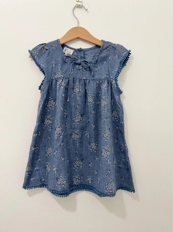 Robe bleu Bobine 2 ans