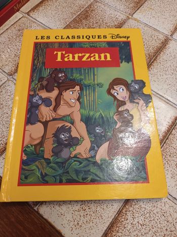 Livre tarzan disney