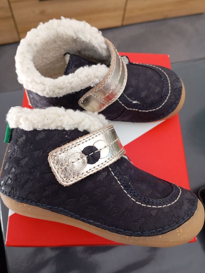 Kickers neuves pour fille en taille 23 - photo numéro 3