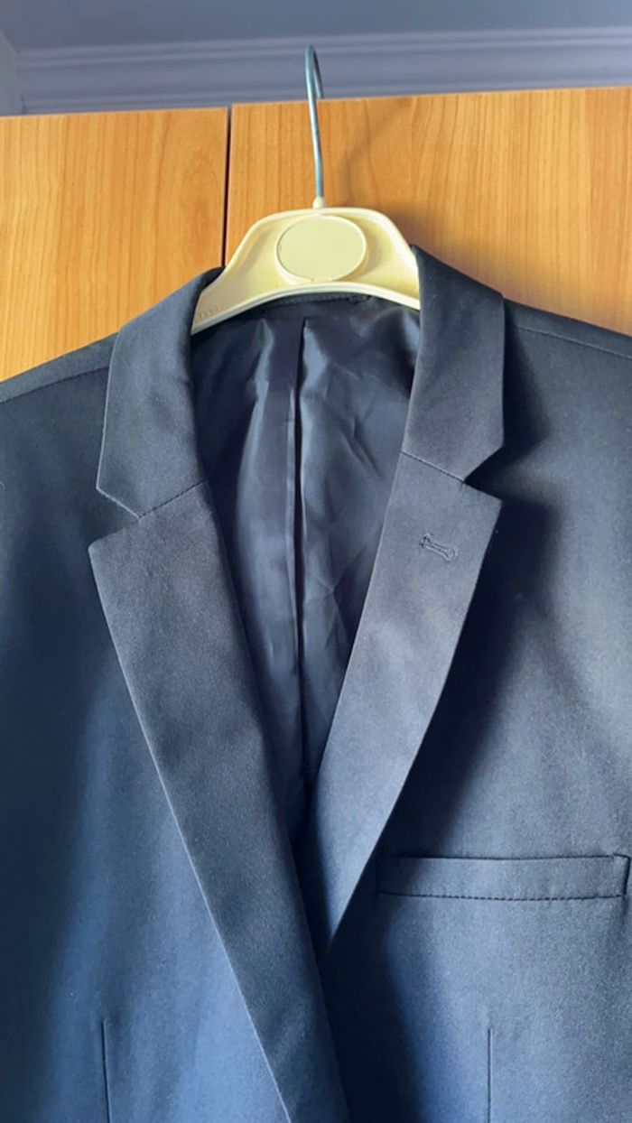 Veste de costume noire Kiabi 52 - photo numéro 3