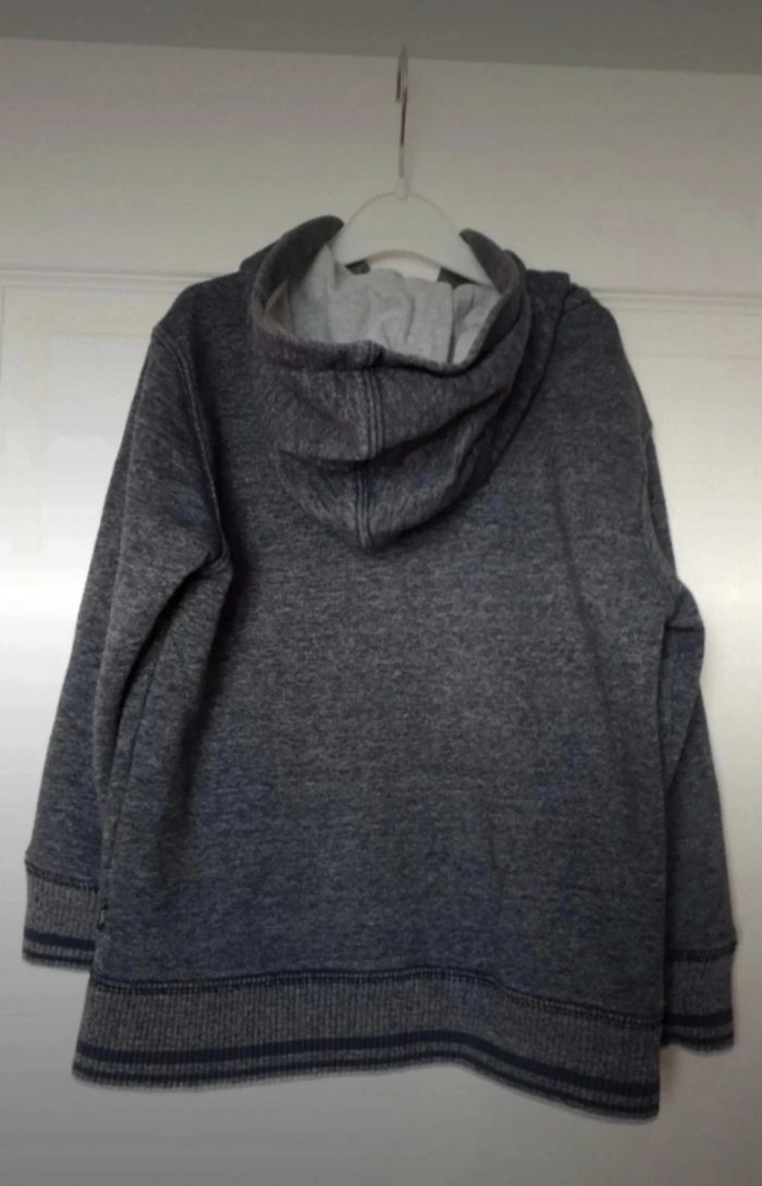 💎 Joli gilet bleu à capuche Okaïdi (5 ans) 💎 - photo numéro 4