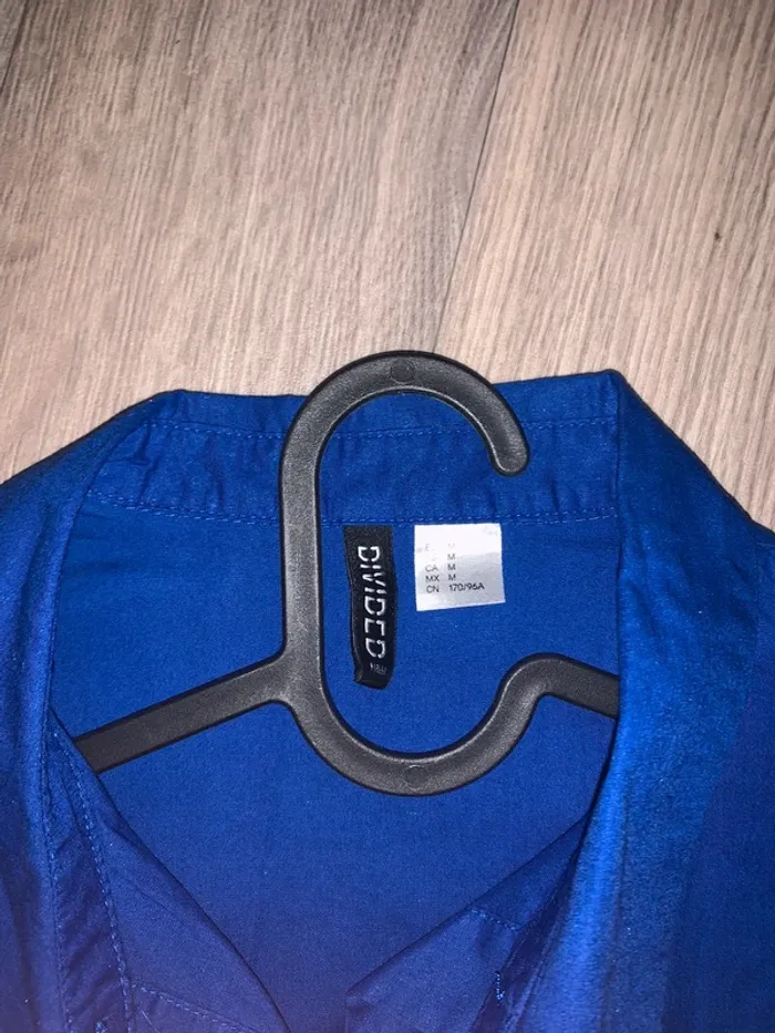 Chemise bleu électrique - photo numéro 3