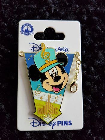 Pin's music festival disneyland paris Mickey