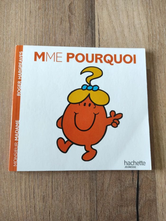 Livre : Mme pourquoi