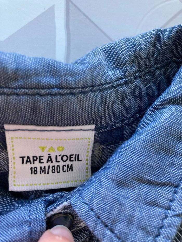 Lot 3 chemises 18mois - photo numéro 2