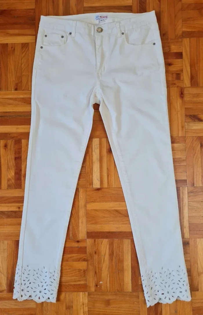 Pantalon femme taille basse Lady Blush T42